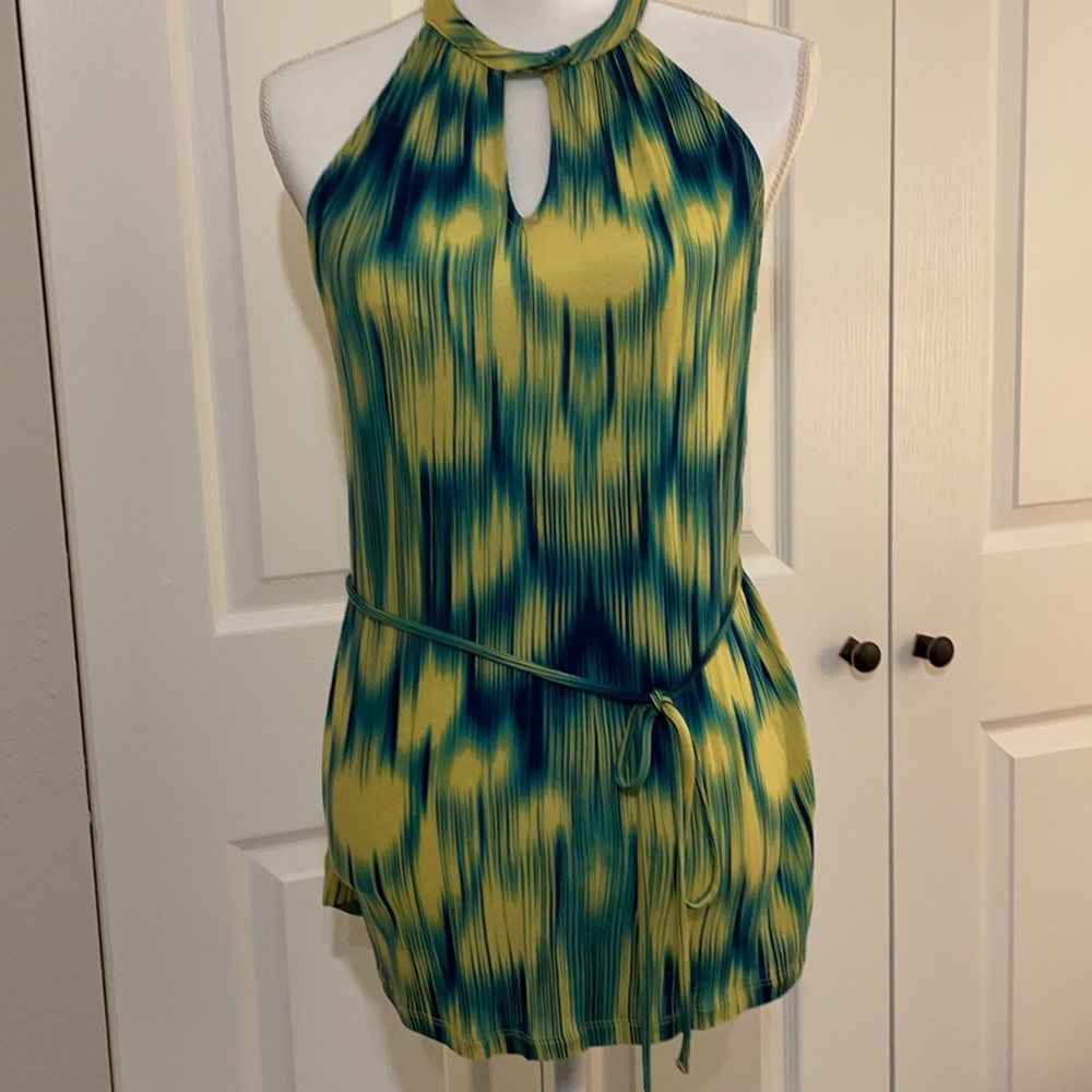 Jennifer Lopez sleeveless summer Blouse Size small - Picture 9 of 12